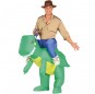 Disfraz de Dinosaurio a hombros hinchable