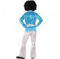 Disfraz de Disco Azul para niño espalda
