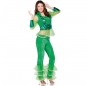 Disfraz de Disco Verde para mujer