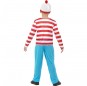 Disfraz de Dónde está Wally para niño espalda