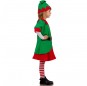 Disfraz de Elfa ayudante Papá Noel para niña perfil