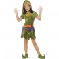 Disfraz de Elfa del bosque para niña