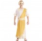 Disfraz de Emperador Romano dorado para niño