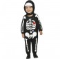 Disfraz de Esqueleto con capucha para bebé