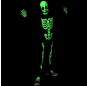 Disfraz de Esqueleto con pajarita para niño espalda
