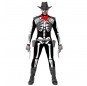 Disfraz de Esqueleto Cowboy hombre