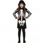 Disfraz de Esqueleto de la noche de los Muertos para niña