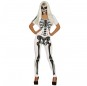 Disfraz de Esqueleto Mujer Blanco