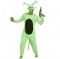 Disfraz de Extraterrestre Verde adulto