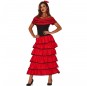 Disfraz de Flamenca Roja para mujer