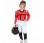 Disfraz de Fútbol Americano Rojo para niña