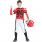 Disfraz de Fútbol Americano Rojo para niño