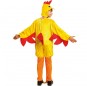 Disfraz de Gallo amarillo para niño espalda
