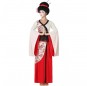 Disfraz de Geisha floreada para mujer