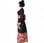 Disfraz de Geisha con kimono para mujer perfil