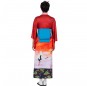 Disfraz de Geisha Kiharu para mujer espalda