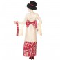 Disfraz de Geisha tradicional para mujer espalda