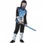 Disfraz de Guerrero Ninja azul para niño perfil