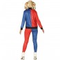 Disfraz de Harley Quinn Supervillana para mujer espalda