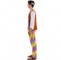 Disfraz de Hippie Arcoíris para hombre perfil