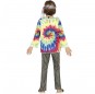 Disfraz de Hippie Boho para niño espalda