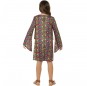 Disfraz de Hippie Folk para niña espalda