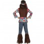 Disfraz de Hippie Woodstock para niña espalda