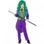 Disfraz de Joker Supervillana para niña