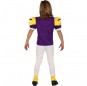 Disfraz de Jugador Fútbol Americano para niño espalda