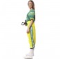 Disfraz de Jugadora Fútbol americano verde para mujer Perfil
