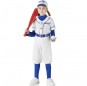 Disfraz de Jugador de Béisbol azul para niño
