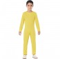 Disfraz de Maillot amarillo spandex para niño