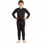 Disfraz de Maillot negro spandex para niño