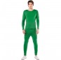 Disfraz de Maillot verde 2 piezas para hombre