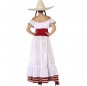 Disfraz de Mexicana clásico para mujer espalda