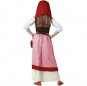 Disfraz de Mesonera Edad Media para niña espalda