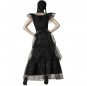 Disfraz de Miércoles Addams Baile para mujer Espalda
