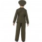 Disfraz de Militar Oficial para niño espalda
