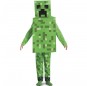 Disfraz de Creeper del videojuego Minecraft para niño
