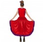 Disfraz de Moulin Rouge para mujer espalda