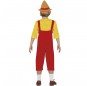 Disfraz de Muñeco Pinocho para niño espalda