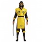 Disfraz de Ninja Amarillo para hombre