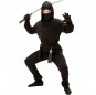Disfraz de Ninja clásico negro para niño 