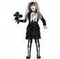 Disfraz de Novia esqueleto zombie para niña