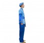 Disfraz de Paje azul de los Reyes Magos para hombre perfil