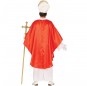 Disfraz de Papa de Roma para adulto espalda