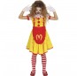 Disfraz de Payasa McDonald asesina para niña