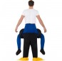 Disfraz de Pingüino a hombros para adulto espalda