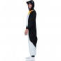 Disfraz de Pingüino Emperador Kigurumi para hombre perfil
