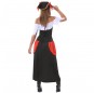 Disfraz de Pirata Bucanera para mujer espalda